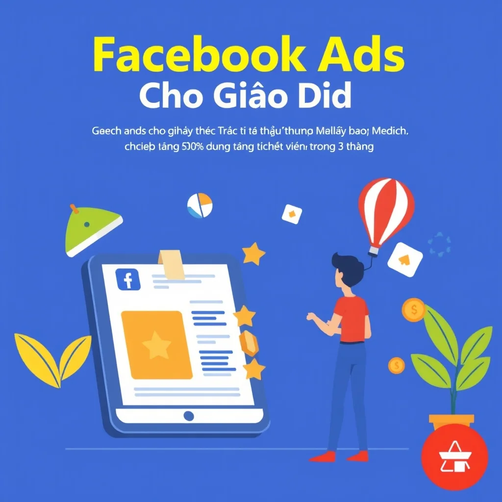 Facebook Ads Cho Giáo Dục: Case Study Thực Tế Từ NgoiSaoMedia Giúp Tăng 300% Học Viên Trong 3 Tháng