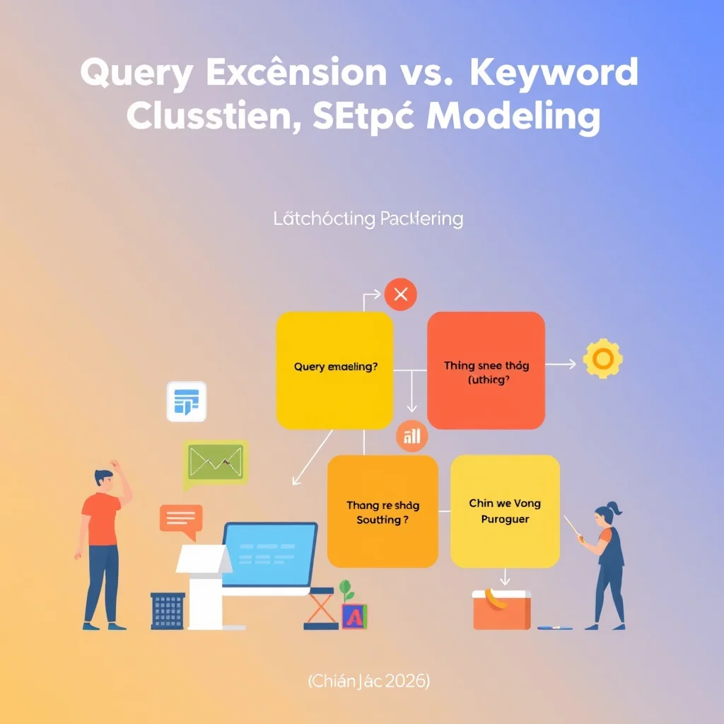 Query Expansion vs Keyword Clustering vs Topic Modeling: Lộ Trình Áp Dụng Query Expansion Tối Ưu Content SEO Cho Người Mới (Chiến Lược 2026)