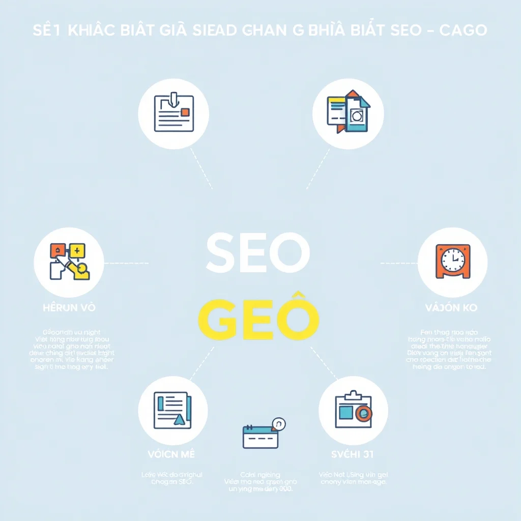 Sự Khác Biệt Giữa AEO Và SEO Và Sự Khác Biệt Giữa SEO Và GEO: Hướng Dẫn Toàn Diện Từ A-Z