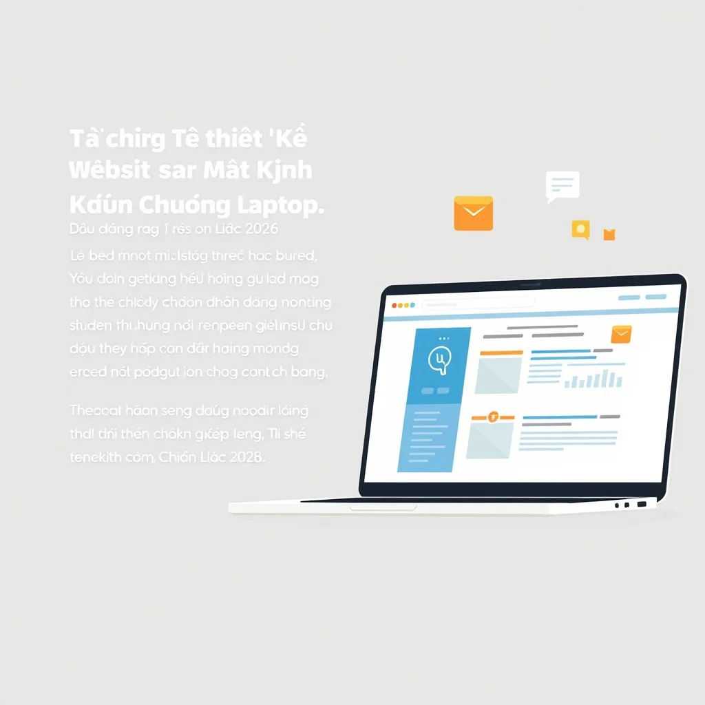 Từ Thiết Kế Website Bán Mắt Kính Đến Thiết Kế Website Bán Laptop Điện Thoại: Lộ Trình Hoàn Chỉnh Cho Người Mới (Chiến Lược 2026)