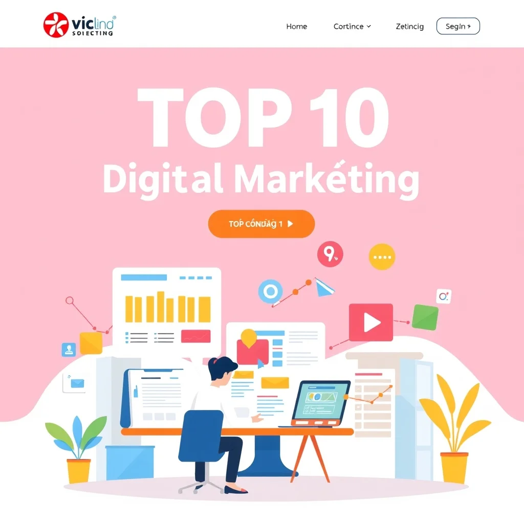 Từ Top Website Digital Marketing Thế Giới Đến Top 10 Công Cụ Digital Marketing: Lộ Trình Hoàn Chỉnh Cho Người Mới